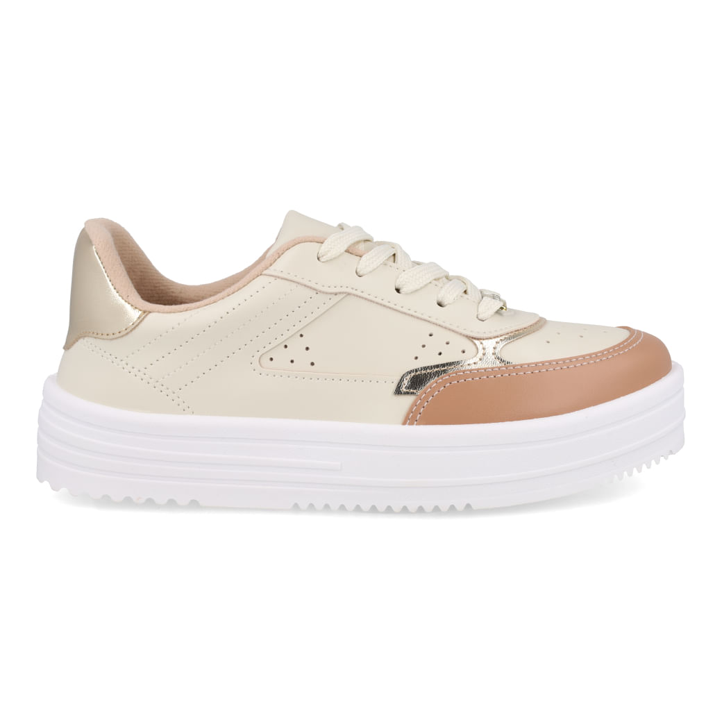 Moleca Tenis Casual 5782-312-17118-96956 Branco Off-Nude-Dourado Sint_3_999999992670139_30